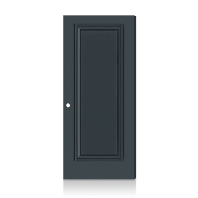 Fire-Rated Palazzo 1 Panel Right-Hand/Inswing Composite Interior Commercial Door Slab