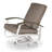 Askar Swivel Powder Coated Aluminum Outdoor Lounge Chair-19643688-19643669-19643680