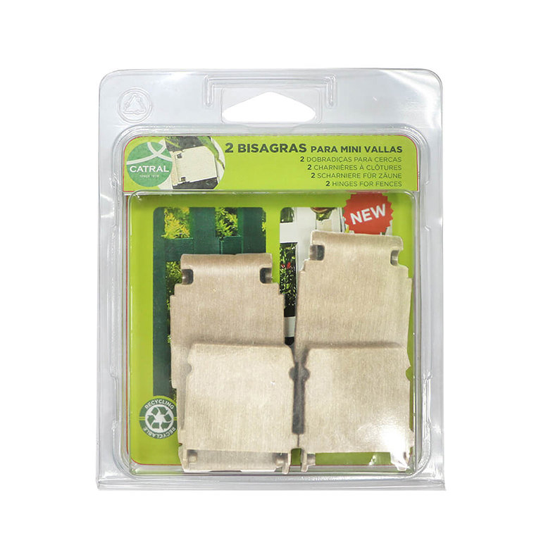 Catral White Plastic Hinge