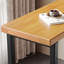 Ensemble de tables de bar 2 pièces Burlywood + bois massif noir droit + fer