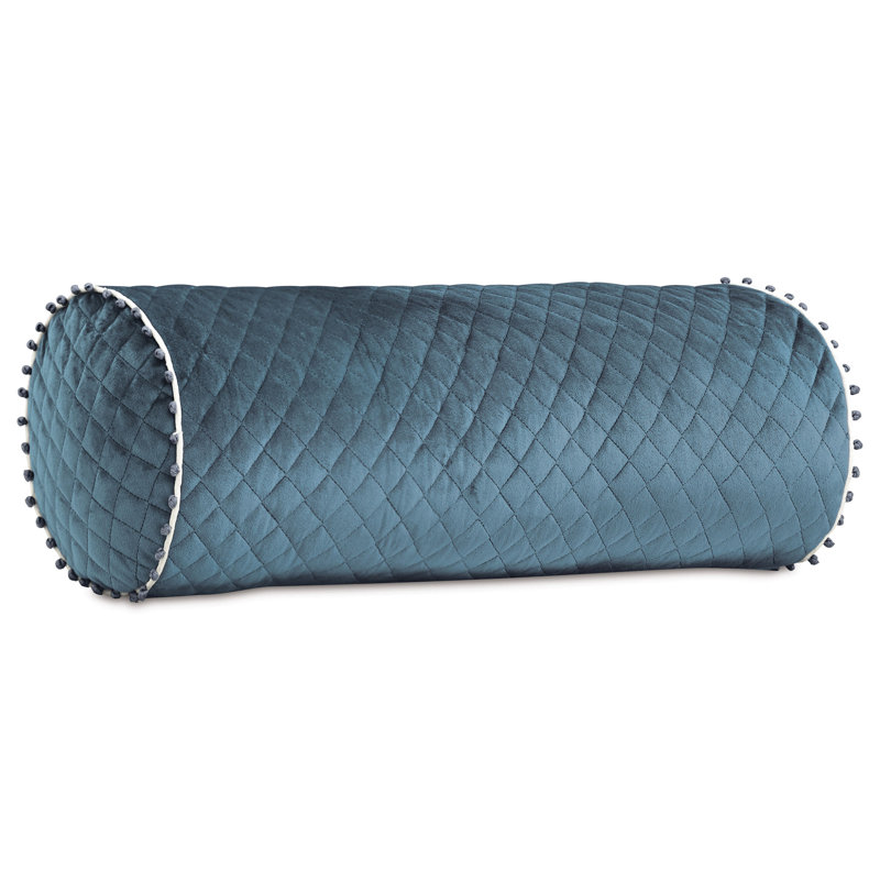 Beatrice Velvet Bolster Pillow Cover & Insert