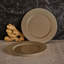 Rhombe Earth Porcelain Dinner Plate