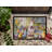 Decorating Easter Bull Terrier Doormat-112770246