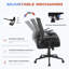 Grande et grande chaise de bureau de 600 lb avec un soutien lombaire pour un travail quotidien de huit heures en filet ergonomique
