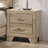 2 Drawers PB Nightstand In Natural Finish