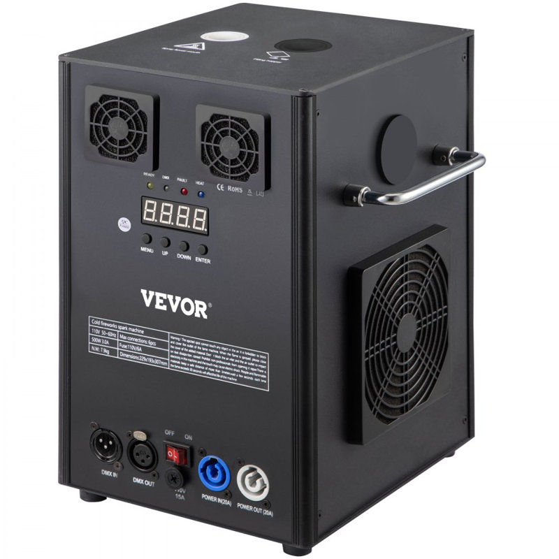 Machine à effets spéciaux pour grand équipement de scène, machine à effets d'éclairage de scène 700W 4 pièces avec télécommande sans fil, équipement de scène Smart Control pour la présentation de mariage, spectacle musical