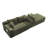 Compression Cloud Sectionals, Corduroy L Shape Modern Home Sofa