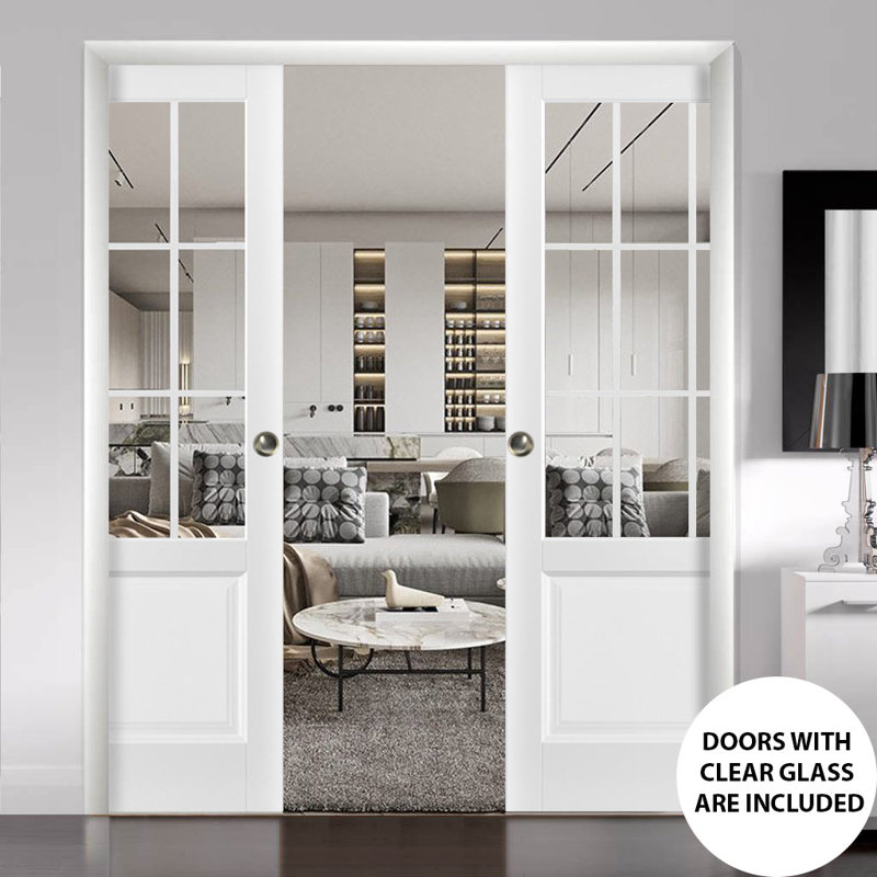 Portes blanches Felicia, 36 po x 80 po
