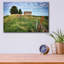 Art mural en verre Rosalind Wheeler «North River Stone Schoolhouse» par Rick Berk-1502835763