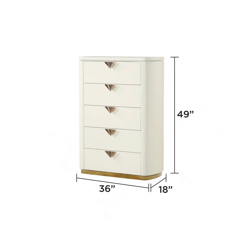 Commode 5 tiroirs La Pierre