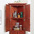 Corner Cabinet and Shelves-439760387