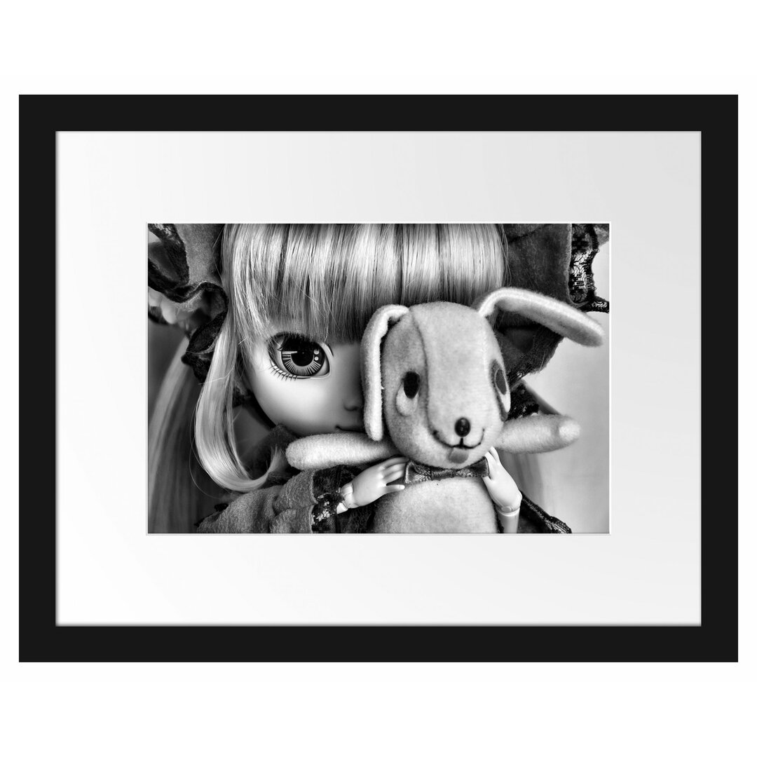 Rotkäppchen Pullip Doll Gerahmte Grafik Kunstdruck Poster