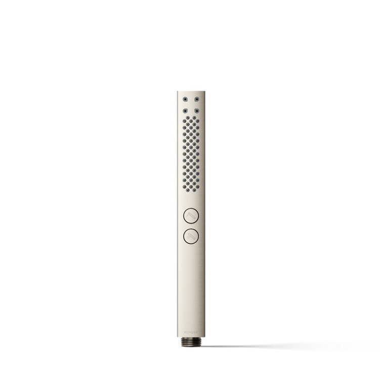 Shift + Square Two-Function Handshower, Multi-Function Handheld Shower Head, 2.5 GPM