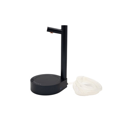 Distributeur d'eau électrique de bureau Syps Pro, distribution de mémoire SMART, hauteur de bec réglable, USB rechargeable, hydratation pratique pour la table de chevet de la table de chevet, bureau 1 distributeur, 1 cordon de charge, 1 tube d'extension