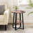 Jalanda Tall End Table with 2 USB Ports, 2 Power Outlets, and 2-Tier Storage Shelves-2146787159