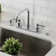 Kingston Brass Concord Two-Handle 2-Hole 8" Centerset Kitchen Faucet