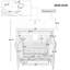 Ensemble de meuble-lavabo 30 po avec lavabo, armoire de salle de bain multifonctionnelle avec portes et tiroir, panneau de fibres à densité moyenne, naturel