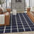DKNY West End Ave Navy Ivory Modern Indoor Rug-104310817