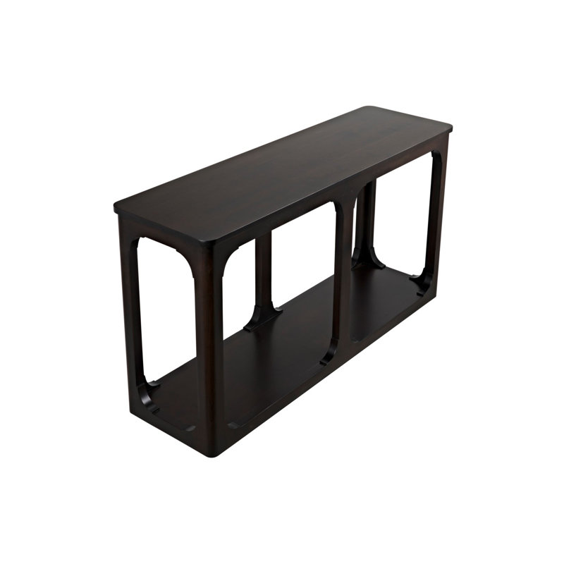 Gimso 60'' W Solid Wood Console Table, Espresso