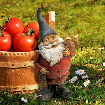 Statue de creuseur le nain de jardin