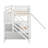 Twin Over Twin Bunk Bed With Convertible Slide And Stairway-1766557316