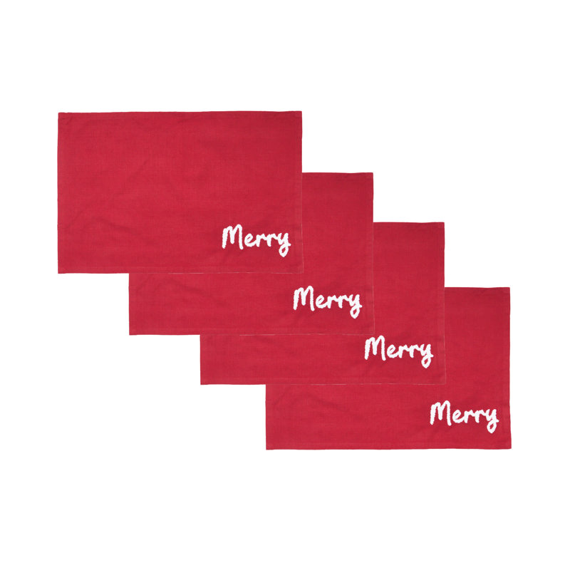 Merry Placemat S/4