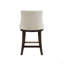 Tabouret de comptoir en chenille Evalyn-727612339