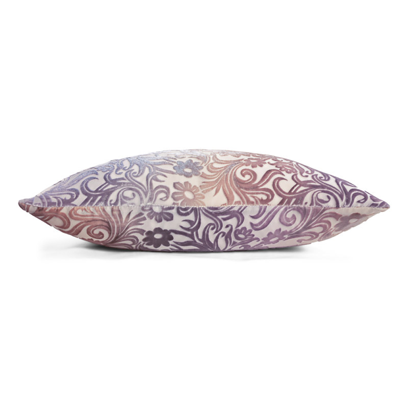 Prospect Park Square Velvet Pillow Cover & Insert, Opal, 22" x 22"
