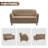 59'' W Modern Upholstery Teddy Sofa Loveseat-13617911