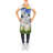 No Pattern Bib Apron