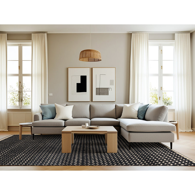 Chalone Abstract Indoor Rug, Rectangle 8' x 10'