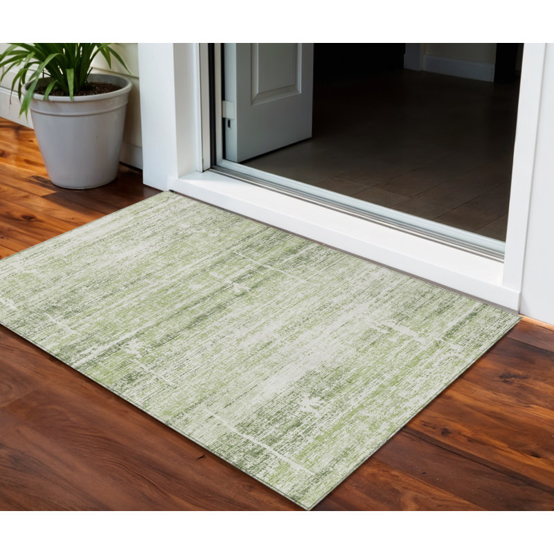 Tapis tissé à la machine HomeRoots