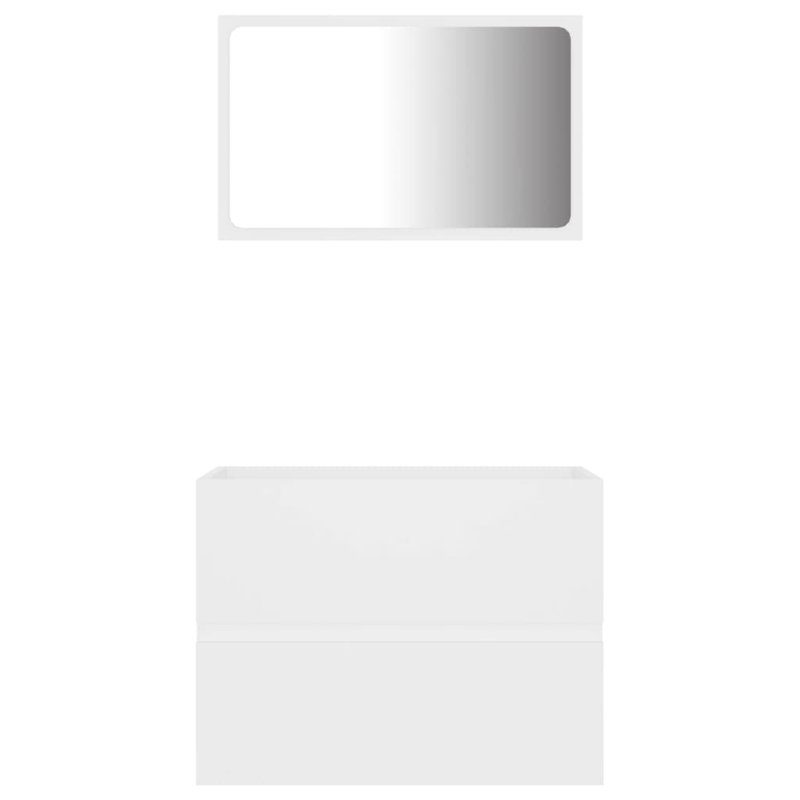 Adje Bathroom Cabinet, White