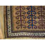 Brown Earth Tone Color Antique Tribal Muslim Prayer Design Afghan Baluch Rug