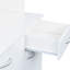 Armoire de cuisine et armoire blanche de 69,5 po de hauteur avec 6 portes, 1 tablette, tiroir - moderne et élégant pour la cuisine de la chambre à coucher, tiroir ouvert, qualité de fabrication-120258910