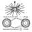 Fernandeo 12 Light Urchin Chandelier Astra Nickel Sputnik Ceiling Lamp