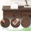 Wide 7-Drawer Farmhouse Bedroom Storage Dresser with Anti-Tip Kit-958547770