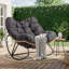 Rattan-Woven Metal-Framed Rocking Chair With Cushion-1054163892-1054163893
