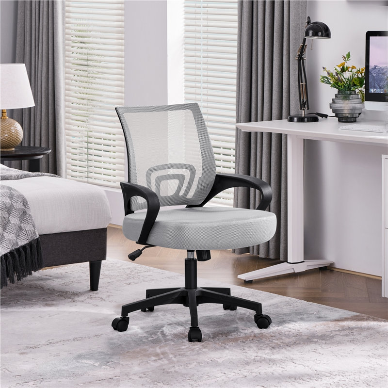 Yaheetech color Office Chair, Grey/Black