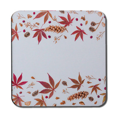Square 6 Piece Coaster Set