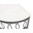 Olympia 41'' Marble Top Console Table