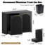 MDF Pull Out Trash Can-139352699