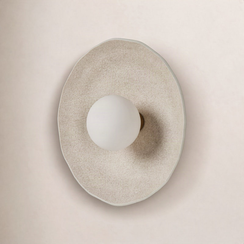 Tulipe Iron Flush Mounted Sconce
