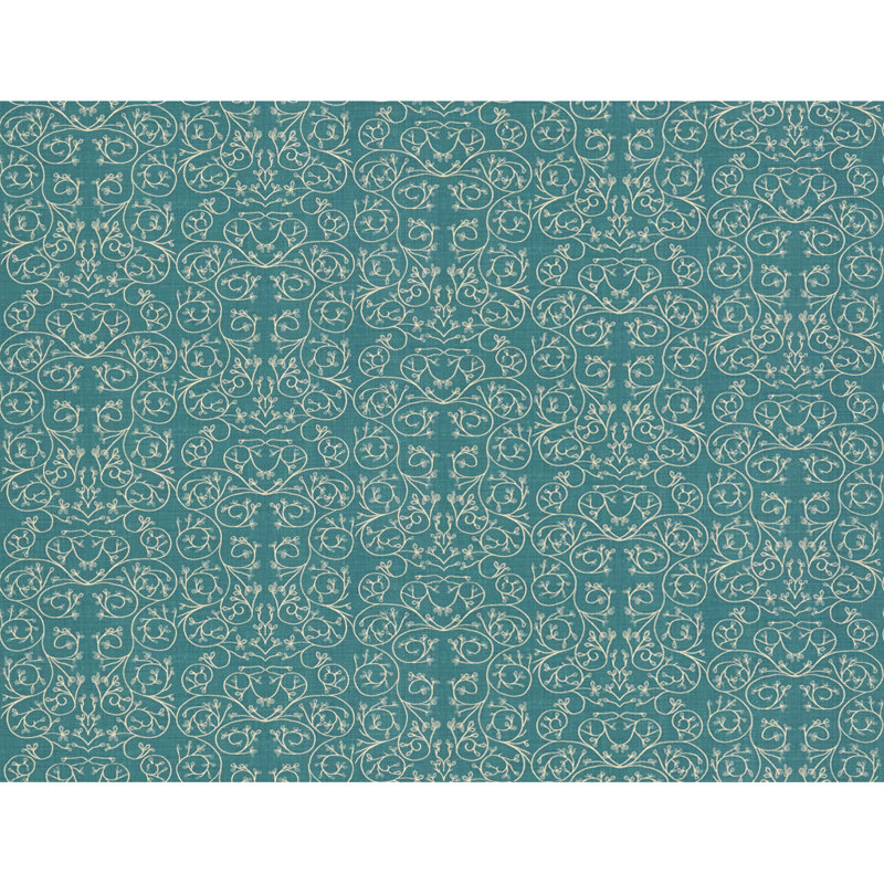 Garden Reverse Fabric, Cornflower