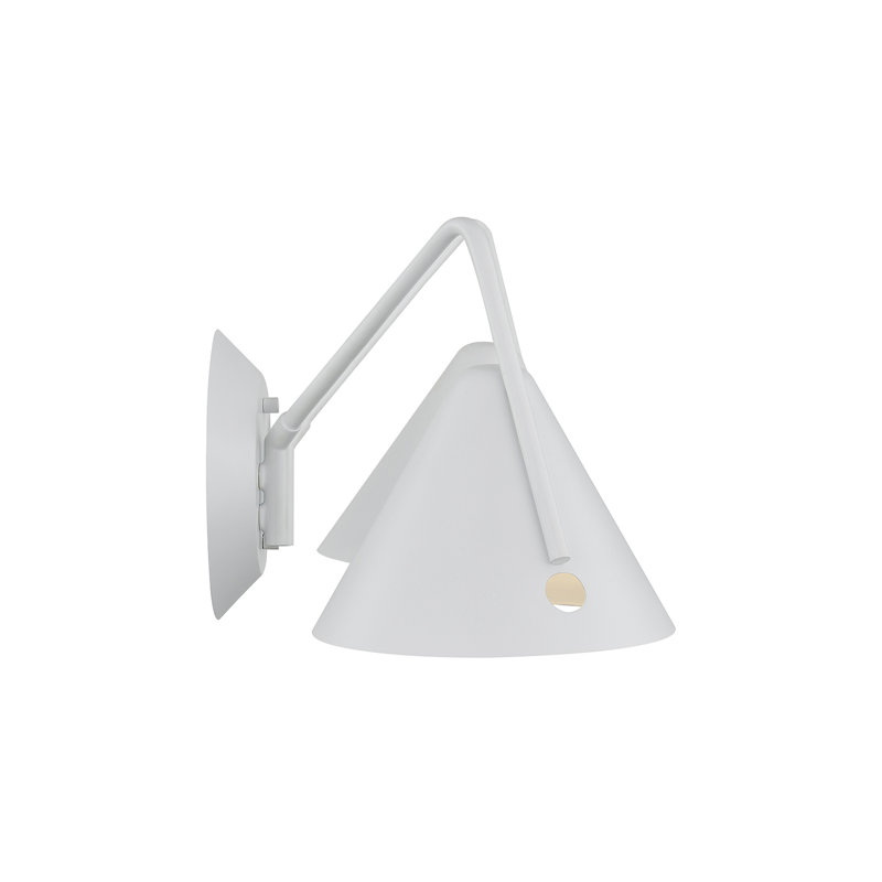 Dale LED Armed Sconce, White