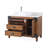 42'' Single Bathroom Vanity with Marble Top