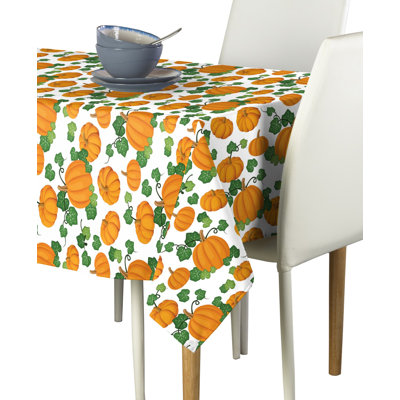 Elzy Pumpkin Patch Scroll Milliken Signature Tablecloth
