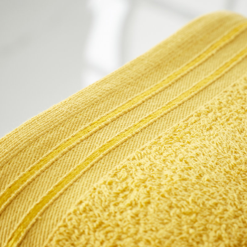 Lazayah Midweight Bath Sheet, Ochre