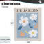 Toile rebondissante Le Jardin, design par Anna Quach-231647367