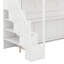Lit escamotable double sur double avec lève-personne hydraulique-701936247